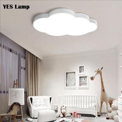 Dimmable Modern LED Ceiling Light Lamp Nursery Kid Bedroom Cartoon Surface Mounted Lighting Remote Control AC110V 220V
