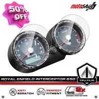 ฟิล์มกันรอยหน้าปัด ROYAL ENFIELD Interceptor 650 PRO TPU Dashboard Protection Film #ฟีล์มติดรถ #ฟีล์มกันรอย #ฟีล์มใสกันรอย #ฟีล์มใส #สติ๊กเกอร์ #สติ๊กเกอร์รถ #สติ๊กเกอร์ติดรถ