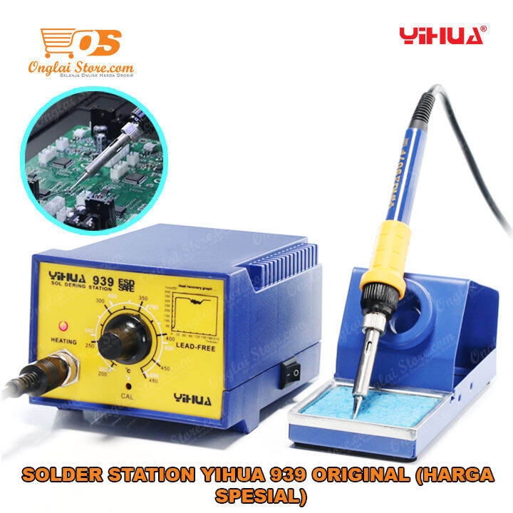 Solder Station YIHUA 939 75W Soldering Iron Rework Station ORIGINAL