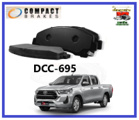 ?ผ้าเบรคหน้าCompact REVO 2WD SMART CAB / DOUBLE CUP 2.4,2.7 ปี 2015 (CDD-695)