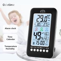 (Gold Seller) Backlight Digital Alarm Clock With Snooze Acoustic Control Sensing Function Electronic Desk Clock With Temperature And Humidity