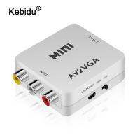 【cw】 1080P Video Convertor to Converter Conversor with 3.5mm Audio AV2VGA / CVBS !