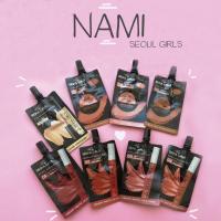 (1ซอง)  นามิ เมค อัพ โปร โซล เกิร์ล ครีมมี่ แมตต์ ลิป แอนด์ ชีค Nami Make Up Pro Seoul Girls Creamy Matte Lip&amp;Cheek