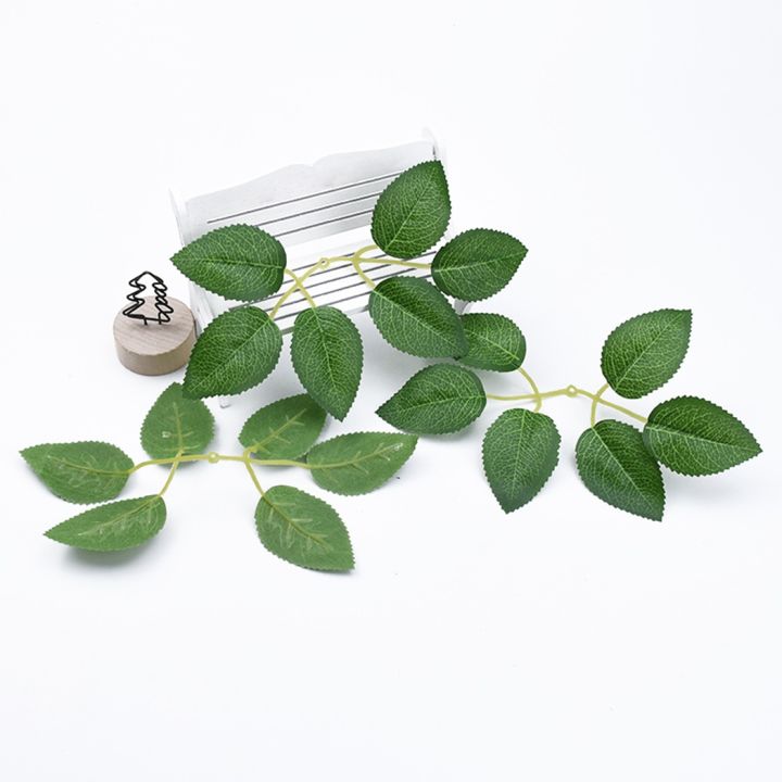 50pcs-artificial-rose-leaf-mini-silk-cloth-fake-rose-leaf-lifelike-faux-greenery-stem-diy-office-ornaments-festival-home-decor