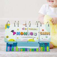 Gamchiano Phonics ปฏิทินตัวอักษรแฟลชการ์ดคำเด็กชายหญิงทารกแฟลชการ์ด