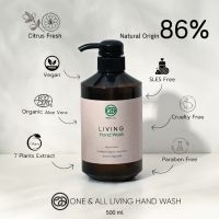 Living  Hand Wash สบู่เหลวล้างมือ สูตรธรรมชาติ 500ml