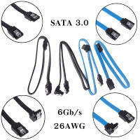 สาย SATA 3.0 6Gb/s Cable 26AWG สำหรับ HDD SSD (1 ตัว)