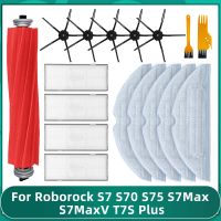 For Roborock S7 S70 S75 S7Max S7MaxV T7S Plus Main Brush Hepa Filter Mops Spare Part Robotic Vacuums Accessory