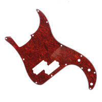 สีแดงเต่าเชลล์ Pickguard 3ชั้นแผ่นรอยขีดข่วนสำหรับแม่นยำเบส PB กีต้าร์