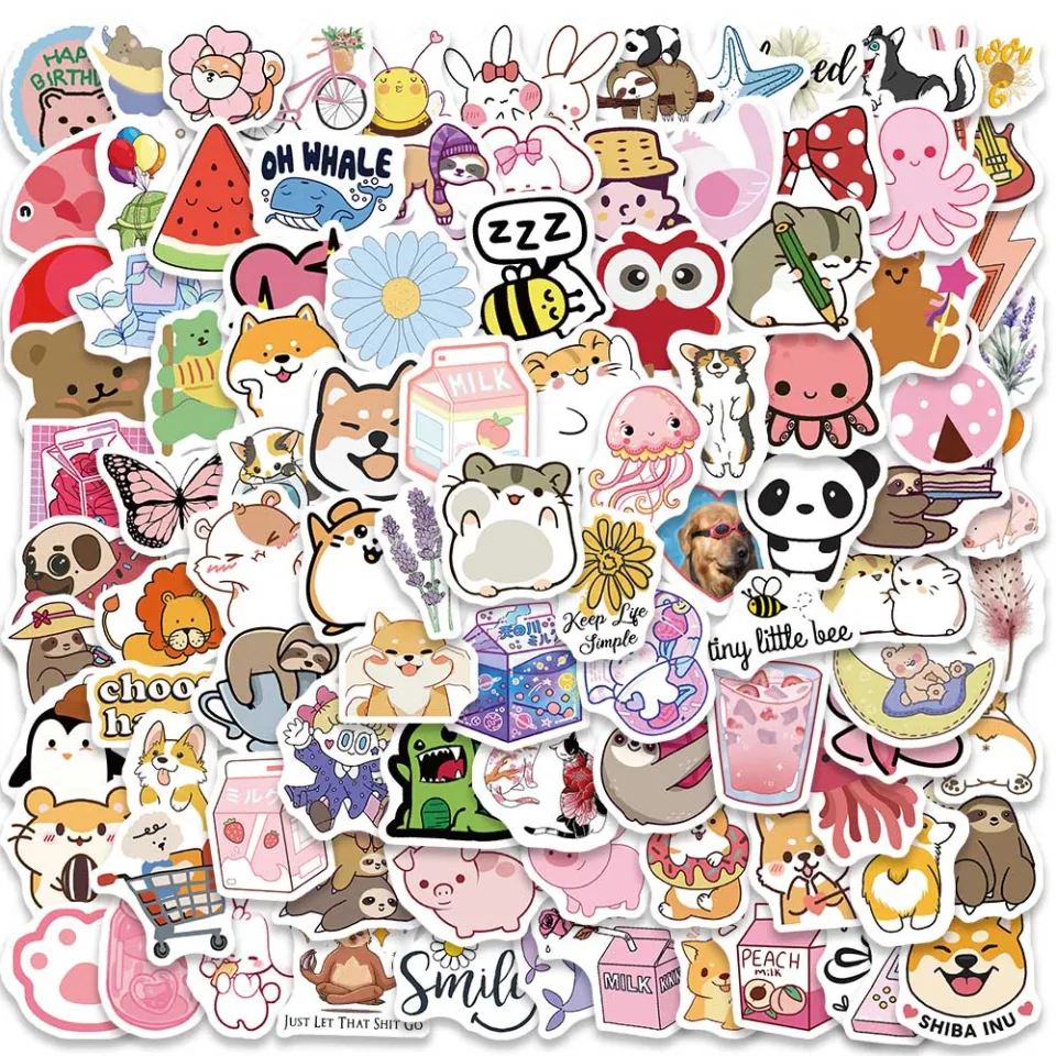 Cartoon Stickers Suitcase Stickers Sun-protection Stickers Waterproof  Stickers