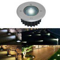 New Solar Deck Light Power Buried Stair Light Underground Waterproof Floor Way Light Outdoor Foot Lamp Decorations Gar R1a1