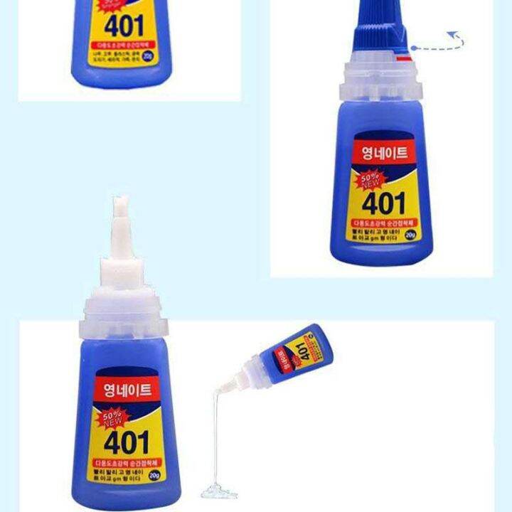 401-glue-instant-fast-adhesive-bottle-super-multi-purpose-colorless