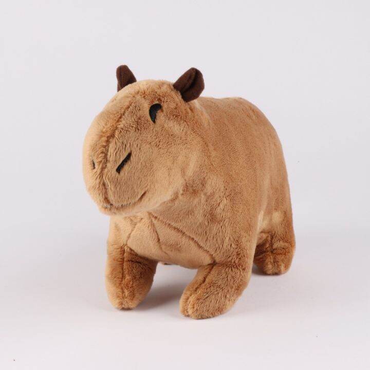 select-sea-ตุ๊กตาคาปิบาราจําลอง-ขนปุย-simulation-capybara-toys-ของเล่น-ของขวัญวันเกิด-สําหรับเด็ก