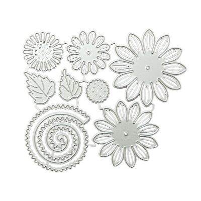 Flower Leaf Metal Cutting Dies Scrapbooking Stencil Die Cuts Card Embossing DIY Photo Album Template Mold Decoration Craft