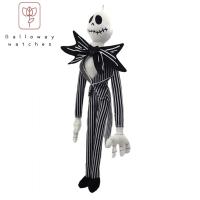 GALLOWAY 50ซม. ค่ะ ตุ๊กตา JACK skellington หัวเล็กๆ แจ็คกำมะหยี่ ตุ๊กตาโครงกระดูกตุ๊กตา น่าตื่นเต้นมากๆ นุ่มนุ่มๆ คริสมาสต์