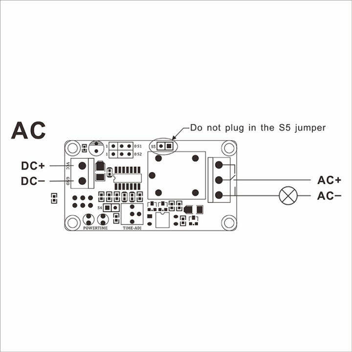 โมดูลสวิตช์-dc-12v-คุณภาพสูงพร้อมรีเลย์หน่วงเวลาเปิด-ปิดล่าช้า-dc-12v