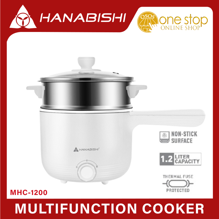 HANABISHI Original 1.2Liters MultiFunction Cooker Electric Cooking