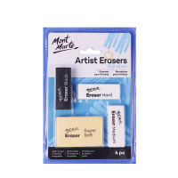 4Pcs Soft Medium Hard Sketch Art ยางลบทำความสะอาดยางยางลบดินสอ Sketch Drawing Erasing โรงเรียนเครื่องเขียน Art Supplies