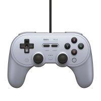 8Bitdo - Pro USB แบบมีสาย2จอยเกมสำหรับ Nintendo Switch, PC, Retropie,ราสเบอร์รี่ Pi, Steam Deck