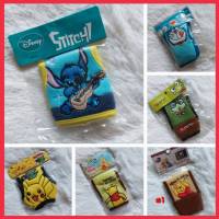 สินค้าล้างสต็อก หมดแล้วหมดเลย Pokemon Pooh Stitch Kero Angrey ลิขสิทธิ์แท้ ที่หุ้มเกียร์ หุ้มเกียร์รถ งานไทย งานผ้า นุ่ม ใส่ได้เฉพาะออโต้กดเท่านั้น