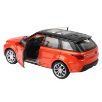 ‘；。】’ WELLY 1:36 Range Rover Sport Car SUV High Simulator Alloy Metal Model Car Pull Back Vehicle F196