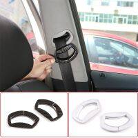 For BMW X3 E83 2006-2010 ABS Chrome Plating/Carbon Fiber/Car Front Seat Belt Cover Protection Decorative Cover Car Essories