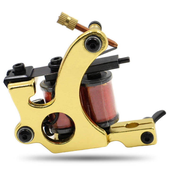 TRUE STAR Coil Tattoo Machine 10 Wrap Coils Cast Iron Machine Handmade