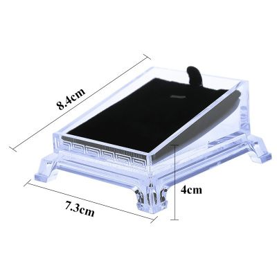 Jewelry celet Watch Display Acrylic Tray Plate ที่โชว์เครื่องประดับ