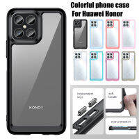 กลับล้างโทรศัพท์ Case สำหรับ Huawei Honor X9 Honor X8 X40i X30 Honor 50 Pro Honor 70 Pro Plus ปลอกกันกระแทก TPU + PC ที่มีสีสันกรอบปก Case