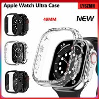 Case ปกคลุมสำหรับ Apple Watch Series 8 7 49 Mm 45 Mm/41Mm 44Mm/40Mm 44 45 Mm ทุกรอบล้างกรอบฉันดูอัลตร้า4 3 5 Se 6 7 49 Mm Case ฟิล์มสำหรับภาพยนตร์