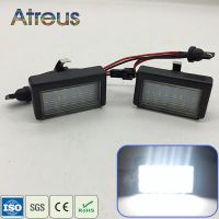 ไฟป้ายทะเบียน Led รถ Atreus 1ชุด,โคมไฟ Led สีขาวไม่มีข้อผิดพลาด12V สำหรับเมอร์เซเดสเบนซ์เอ็มแอลคลาส W164 Gl Class อุปกรณ์ X164x