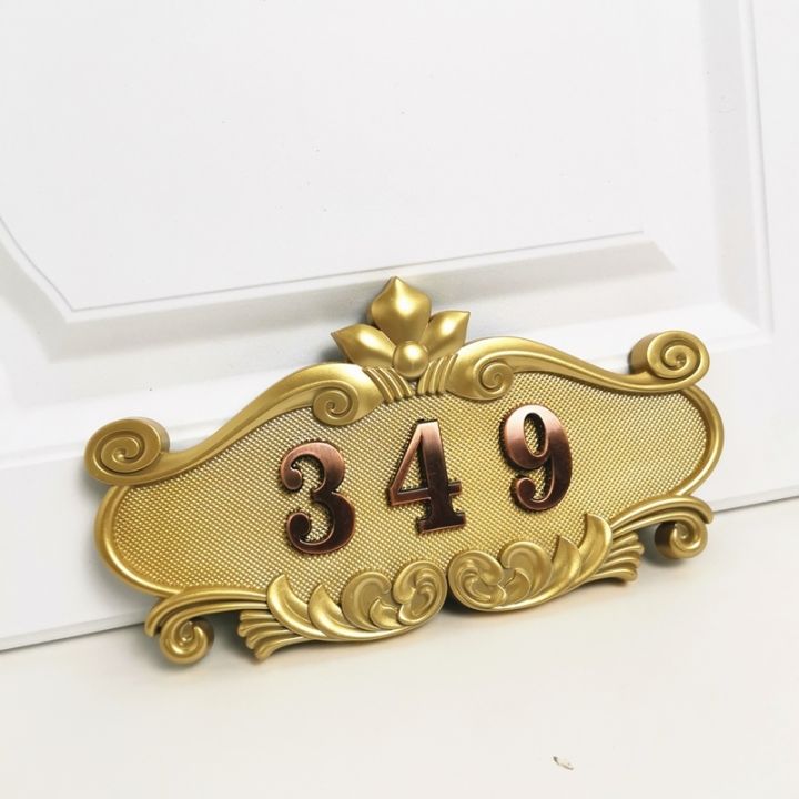 customized-house-number-door-plate-abs-imitation-bronze-antique-copper-sign-door-number-sticker-for-for-hotel-apartment-outdoor