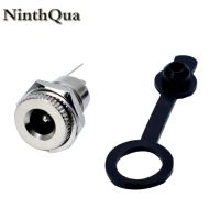 NinthQua 1/2/5/10pcs DC 099 5.5mm x 2.1mm 2.5mm DC Power Jack Socket DC099 Female Panel Mount Connector Metal 5.5x2.1 5.5x2.5