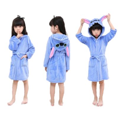 {Xiaoli clothing} ชายหญิงฤดูหนาว Kigurumi Unicorn Licorne สัตว์การ์ตูนเสื้อคลุมอาบน้ำเด็กชุดนอนชุดนอน Homewear คอสเพลย์เสื้อคลุมอาบน้ำผ้าขนหนู