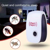 Electric Ultrasonic Pest Repeller Control Mosquito Repellent Traps Mice Rat Rodent Anti Moustique Pest Reject Control Insect Powered insect Pest Catch