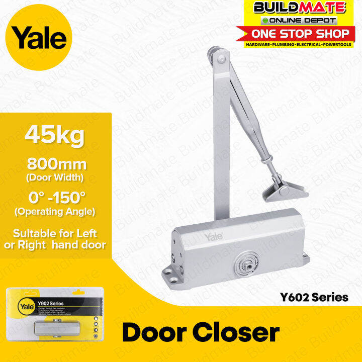 YALE Door Closer 45kg Y602 Series •BUILDMATE• Lazada PH