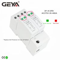 【YF】 GEYA GSP9 3P N 36mm SPD 20 40KA Surge Protector Lightning Protection Low-voltage Arrester Device AC275V