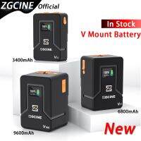 ZGCINE V99 ZG-V50 V160 V แบตเตอรี่แบบติดตั้งแบตสำรอง14.8V ล็อก V รูปร่าง V แบตเตอรี่ลิเธียมไอออน PD ชาร์จเร็วสำหรับกล้อง DSLR