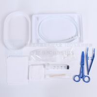 NO.16 disposable gastric tube bag set / nasal feeding bag, silicone rubber gastric tube free shipping