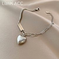 Original titanium steel non-fading love bracelet for girls summer ins niche design simple 2021 new student bracelet