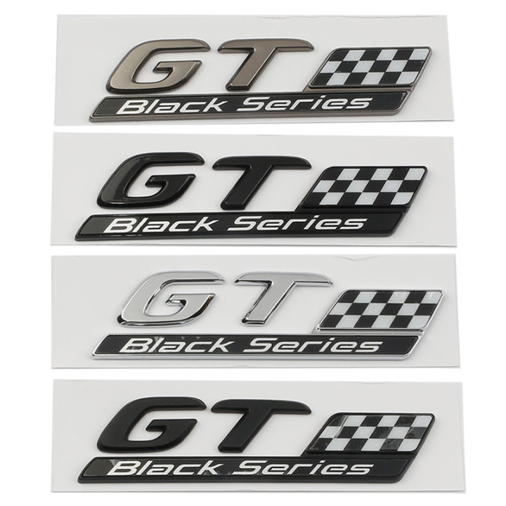 รถ-abs-gt-สีดำชุดลำต้นพิทักษ์โลโก้ตราสัญลักษณ์-d-ecals-สติ๊กเกอร์สำหรับ-benz-sls-amg-gt-c63-clk-63-slk-55-sl-65