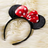 [NNJXD]Baby Girl Kids Minnie Dots Headband Hairband Princess Cartoon Head Wear