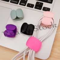 【Ready Stock】 ㍿☎▬ B40 25 Types Silicone Strap Hook Loop Tape Cable Wrap Tie Tidy Organizer /Earphone Line Organizer USB Cable Wire Winders