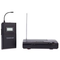 Takstar WPM-200 UHF ระบบตรวจสอบไร้สาย,หูฟังสเตอริโออินเอียร์ระยะทางส่งสัญญาณ50เมตรชุดหูฟังตัวรับสัญญาณ Tran-Smitter LCD 6เลือกช่องได้