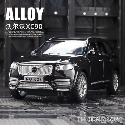 □ gsger Diecast Alloy Car para crianças Miniature Metal Vehicle Presentes de aniversário meninos Brinquedos Natal XC90 SUV 1:32 Quente 2022