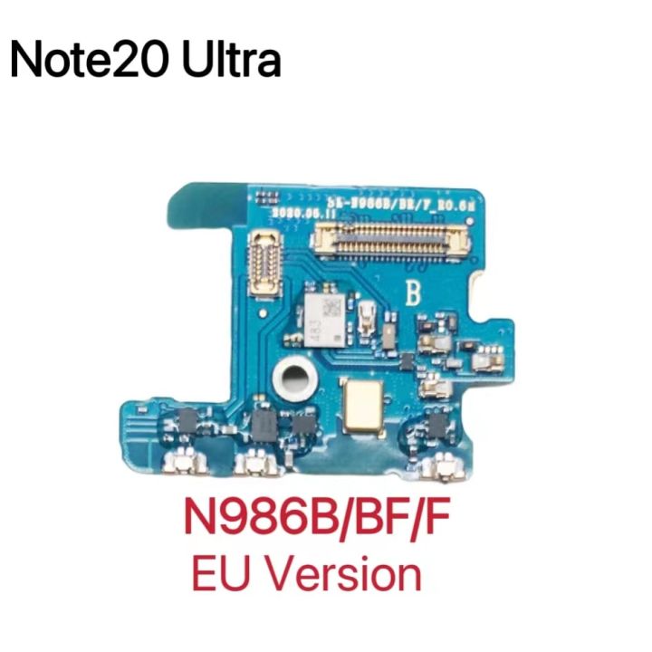 ต้นฉบับสําหรับ-samsung-galaxy-note-20-ultra-note20u-n986u-d-n-0-b-bf-f-ไมโครโฟน-mic-board-พอร์ตชาร์จ-flex-cable-connector-wit