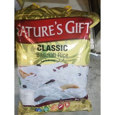 อาหารนำเข้า🌀 Indian Rice Basma Mnature Gift Classic Basmati Rice 5kg