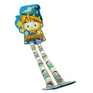 Kẹo Xốp Xoắn Long Legs Marshmallows Chân Dài Vỉ 70g