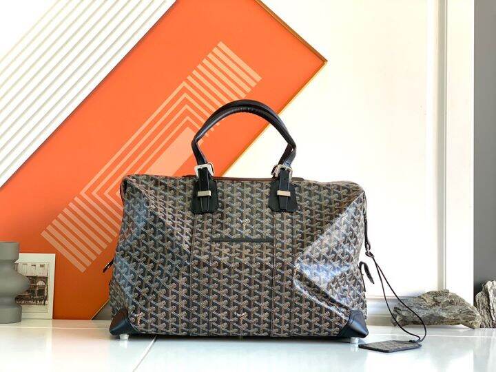 New goyard travel bag Boeing men's bag Goya dog tooth bag travel luggage bag Boston handbag