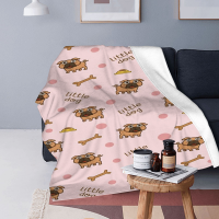 2023 newxzx blanket- Pugs And Kisses Quilt, Big Dark Eyes Of Pug Are Adorable Quilt Blanket Multiple styles （40x60inch/50×60inch/60×80inch） 37